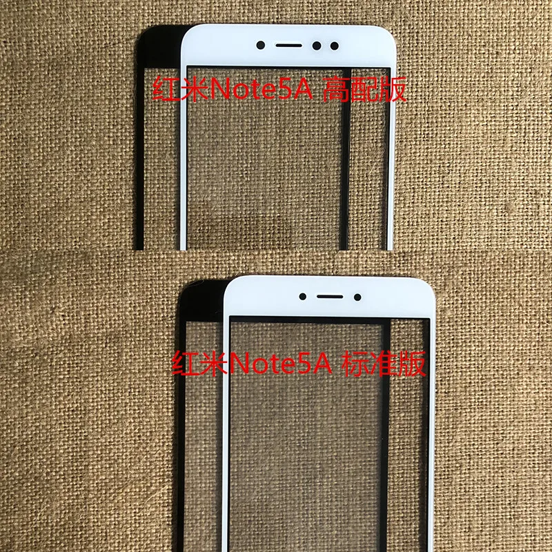 Сенсорный экран для Xiaomi Redmi Примечание 5A/Note5A Prime Передняя стеклянная крышка ЖК-экран внешняя панель Объектив дигитайзер Датчик
