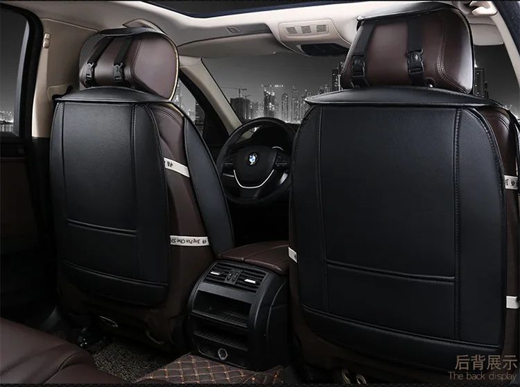 Универсальные чехлы для автомобильных сидений из искусственной кожи для Honda Accord FIT CITY CR-V XR-V Odyssey Element Pilot URV автомобильные аксессуары