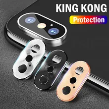 ZNP полное покрытие телефона камера защитная пленка для iPhone X XS Max XR Телефон Защита для экрана камеры чехол для iPhone 7 8 Plus