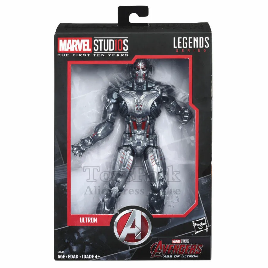 

Marvel Legends 10th Anniversary Ultron 6" Action Figure Studios First Ten Years Movie Cinematic Universe Avengers 2 Collectible