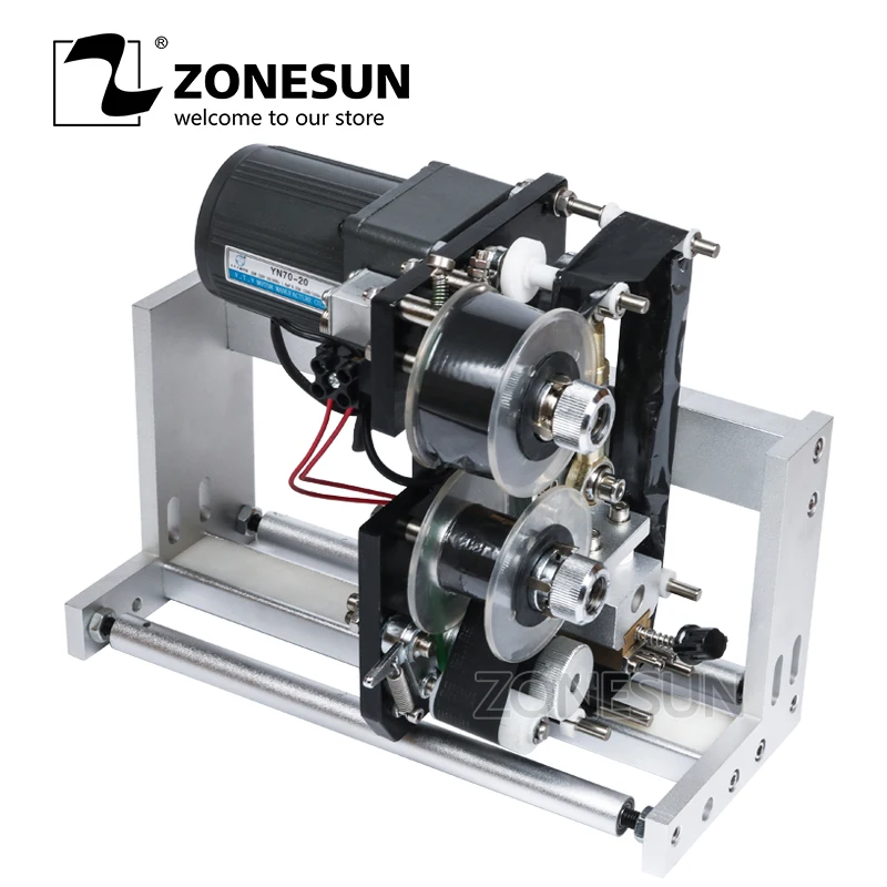 ZONESUN LT 50 Этикетировочная машина полу автоматическая Дата истечения срока