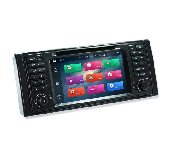 Best Android 9.0 8 CORE octa core eight android Car dvd player gps navigation radio For BMW E39 X5 E53 RAM stereo headunits carplay 0