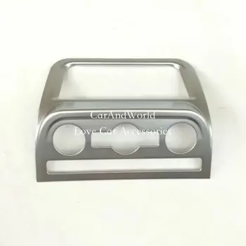 

For VW Volkswagen Tiguan 2010-2015 Interior Central Control Button AC Switch Frame Panel Cover Trims ABS Chrome Car Accessories