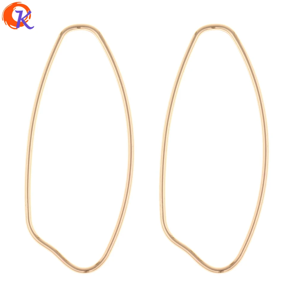 

Cordial Design 100Pcs 26*61MM Jewelry Making/Earring Connectors/DIY/Hand Made/Ring Shape/Earring Accessories/Earring Findings