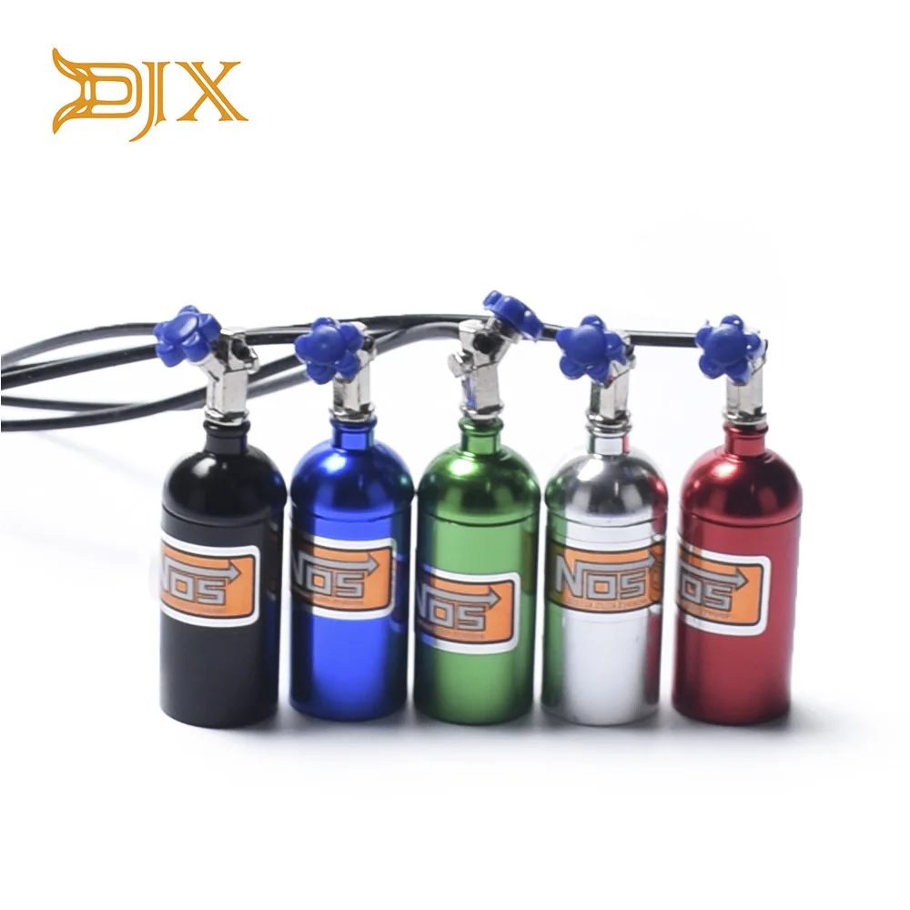 

1PCS Simulation Nitrogen Bottle Decoration Toys for 1:10 RC Crawler Car Accessories Traxxas UDR Axial SCX10 90046 D90 D110 TF2
