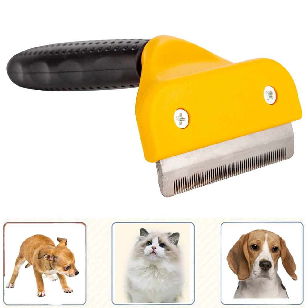 Pet Dog Deshedding Removal Hair Comb For Cat Grooming Brush Tool