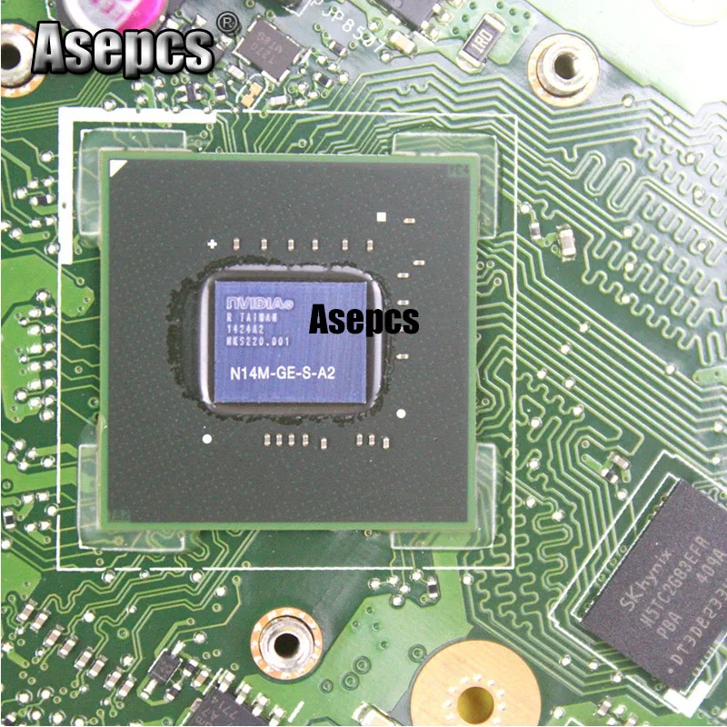 Asepcs X550LC материнская плата для ноутбука For Asus X550LD A550L Y581L W518L X550LN тест оригинальная
