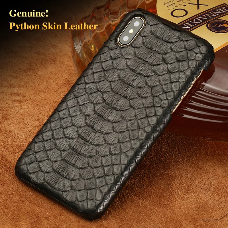 

Wangcangli brand cell phone case natural python skin cover phone case for iphone 7 cell phone cover all handmade custom