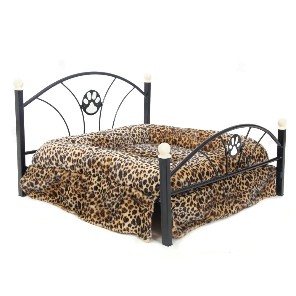 domestic delivery metal frame bed for dogs pets puppy luxury bed zebra and leopard bed for - Wholesale Bed Frames domestic delivery metal frame bed for dogs pets puppy luxury bed zebra and leopard bed for - Wholesale Bed Frames