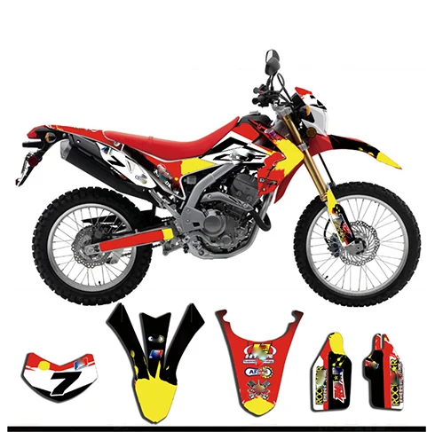 

For Honda CRF250L CRF 250 L 2010 2011 2012 2013 2014 2015 2016 PVC high translucent film Full motocycle decal DIY Sticker