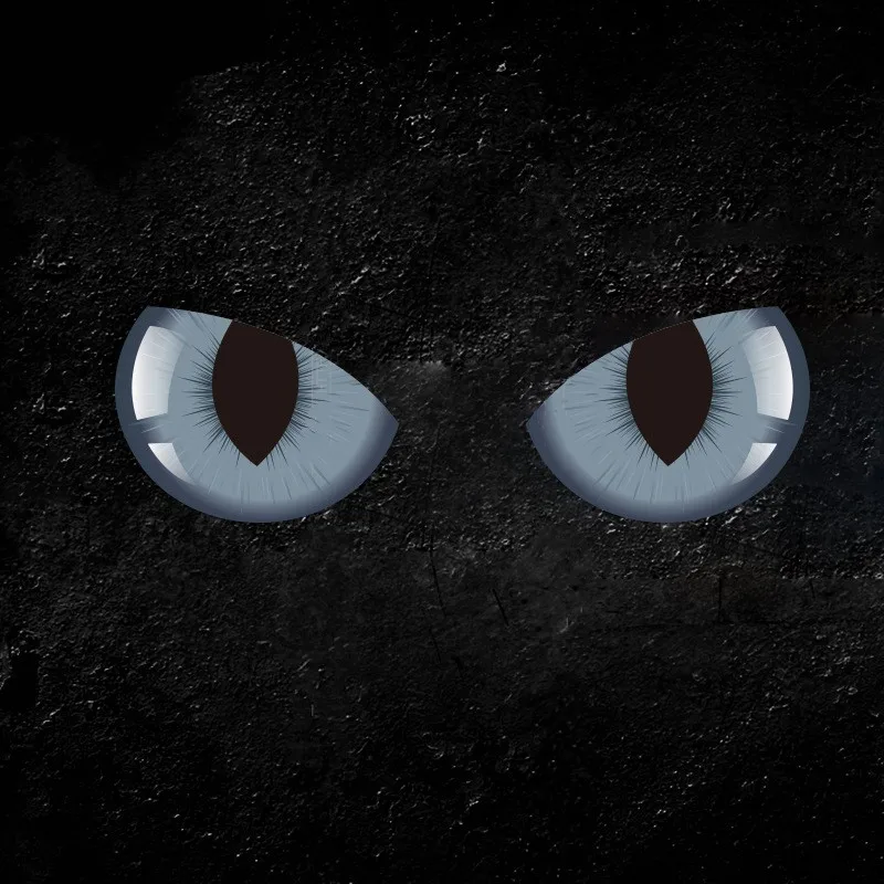 3D забавная наклейка для автомобилей Monster Eyes авто стены автомобиля наклейки на