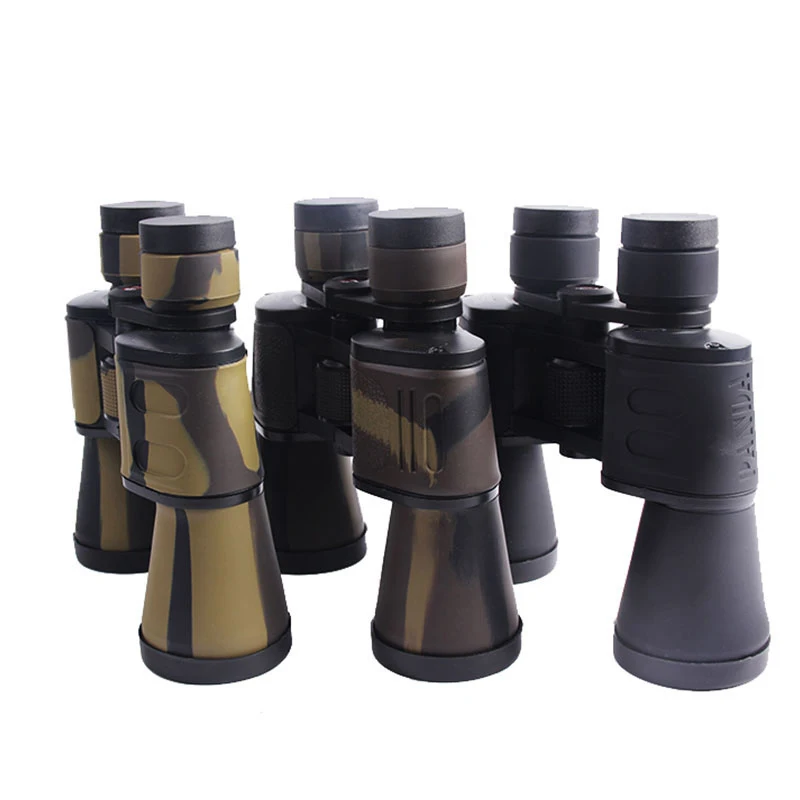 عالية الجودة الكلاسيكية مناظير 20X50 HD واسعة زاوية BAK4 بريزم تليسكوب مزود بمنظار ثنائي ل في الهواء الطلق السفر الصيد لمشاهدة معالم المدينة