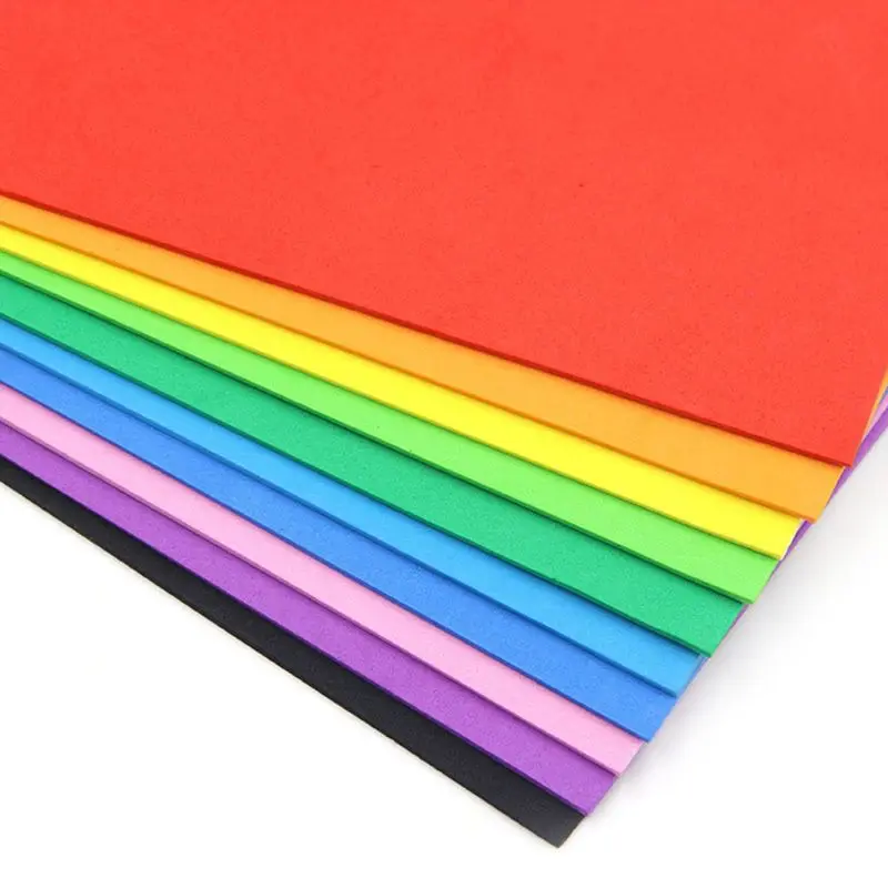 

DIY For Decoration Sponge Foam Paper Needlework Felt A4 Thick Sponge Paper 16K Foam Color Paper Kindergarten Handmade Material 2