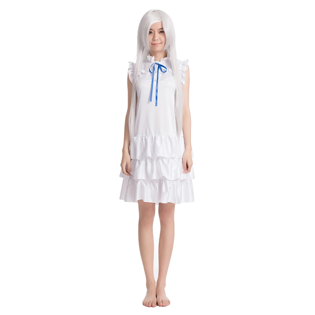 ANOHANA Cosplay Menma Honma Meiko Costume Women's Dress One-Piece Dress