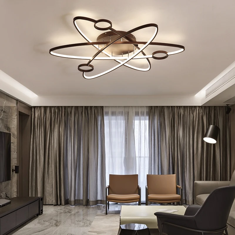 New art deco Modern LED Chandelier Lighting For Living ...