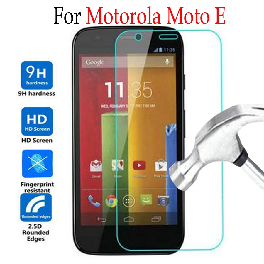 For Motorola Moto E Tempered Glass For Motorola Moto E