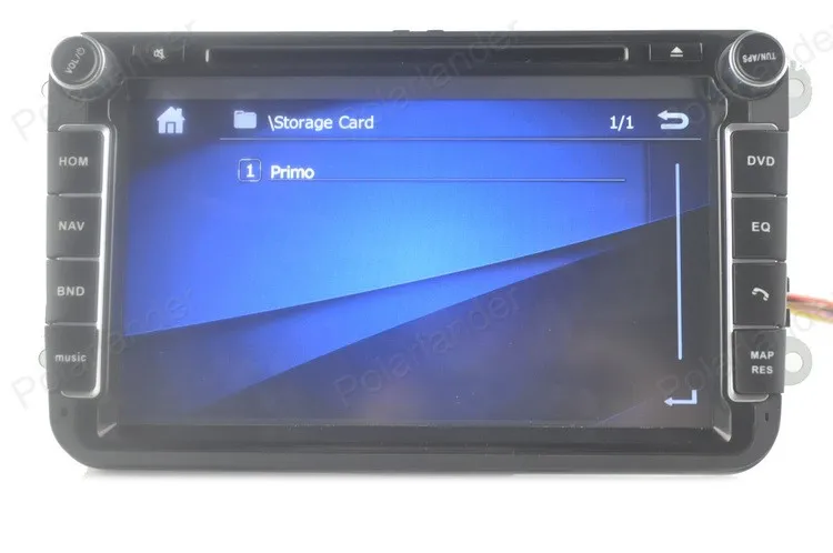 Perfect Car Multimedia Player for VW/POLO/PASSAT/Golf/Skoda/Octavia/SEAT/LEON With Wifi Radio GPS Navigation 1080P Ipod FM Map 36