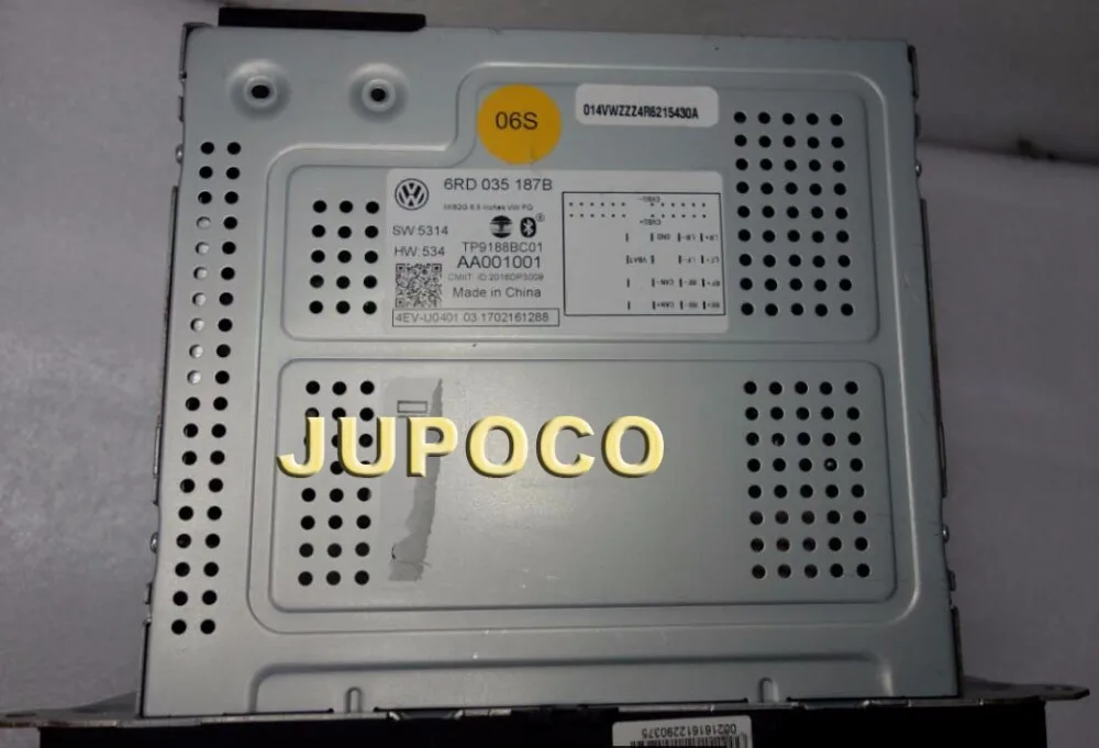 Top RCD330 RCD330G Plus CarPlay APP 6.5" MIB Car Radio For Golf 5 6 Jetta CC Tiguan Passat Polo 6RD 035 187B 1