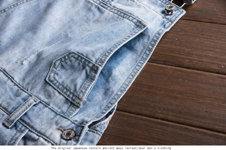 Ремень брюк мужские комбинезоны для девочек работы повседневное мужской хлопок джинсовый комбинезон демисезонный Salopette Homme рваные Джинс