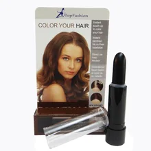 Черный Цвет временные подправить волосы палку встретиться FDA еэс регулирования TOPFASHION покрытие седых волос Цвет Stick(802 H