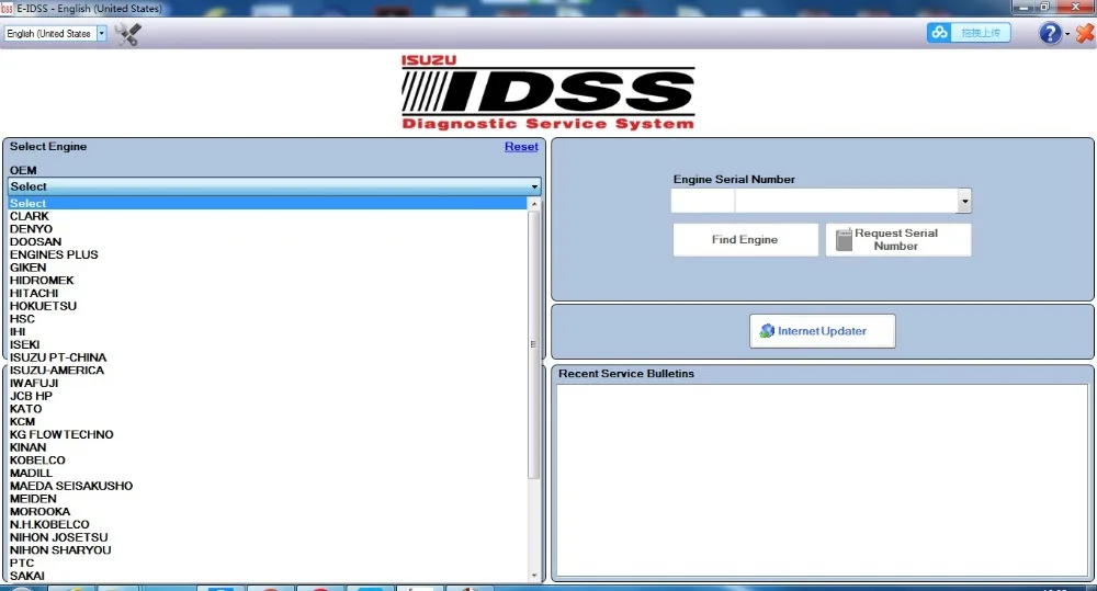 

For Isuzu E-IDSS Engineering Release 2019 - Isuzu Diagnostic Service System supports NEXIQ+DPA5+MDI