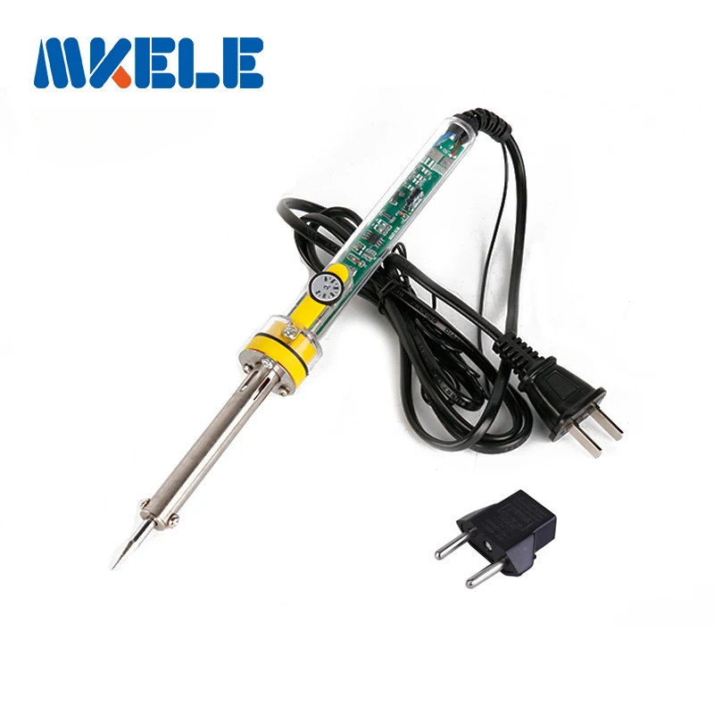 

ESI-S60 60W Internal Heating Adjustable Temperature solder Welding Electric Soldering Iron Tool Equipped with conversion plug