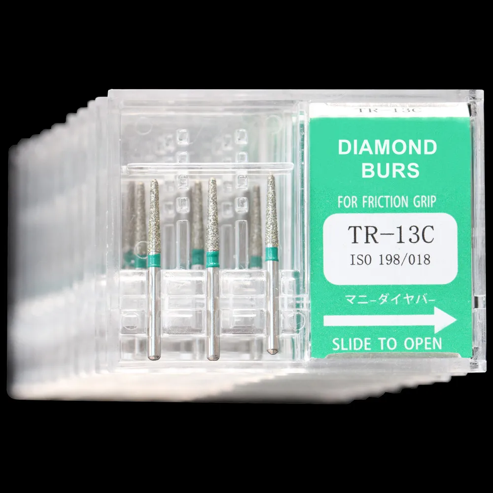 10 коробок зубные алмазные Буры фрезер для полировки fg1.6 мм высокоскоростной