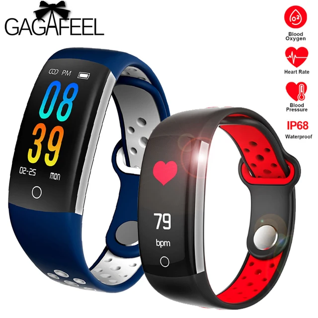 Gagafeel Q6 Fitness Tracker Smart Bracelet HR Fitness Bracelet Sleep Tracker Wat Gagafeel Q6 Fitness Tracker Smart Bracelet HR Fitness Bracelet Sleep Tracker Wat