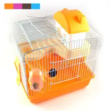 New Hot Sales high quality plastic multi – colored castle heightening pet hamster cage hamster villa for free shipping