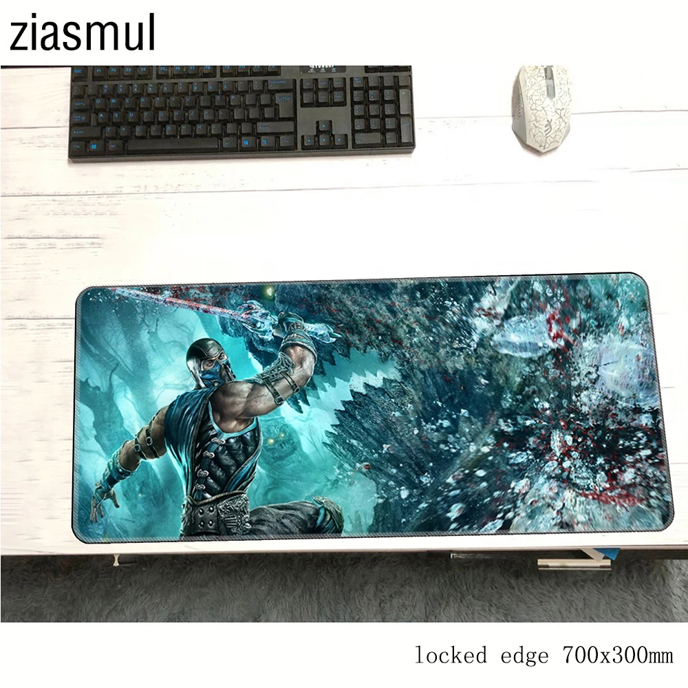 Коврик для мыши mortal kombat 700x300x2 мм игровой коврик персональный большой