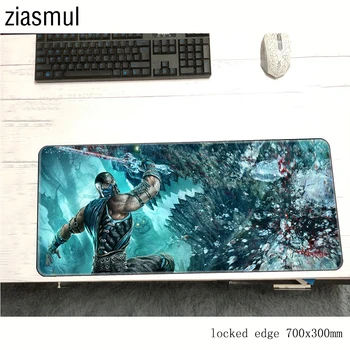 

mortal kombat padmouse 700x300x2mm gaming mousepad game Personality large mouse pad gamer computer desk Boy Gift mat mousemat pc