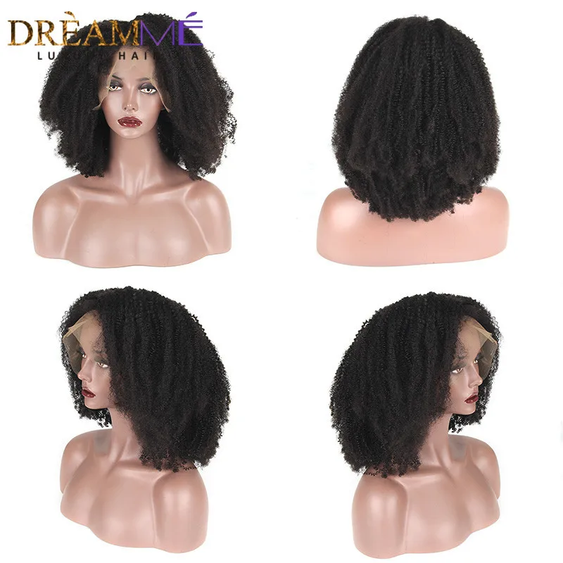 afro curly human hair wig (3)