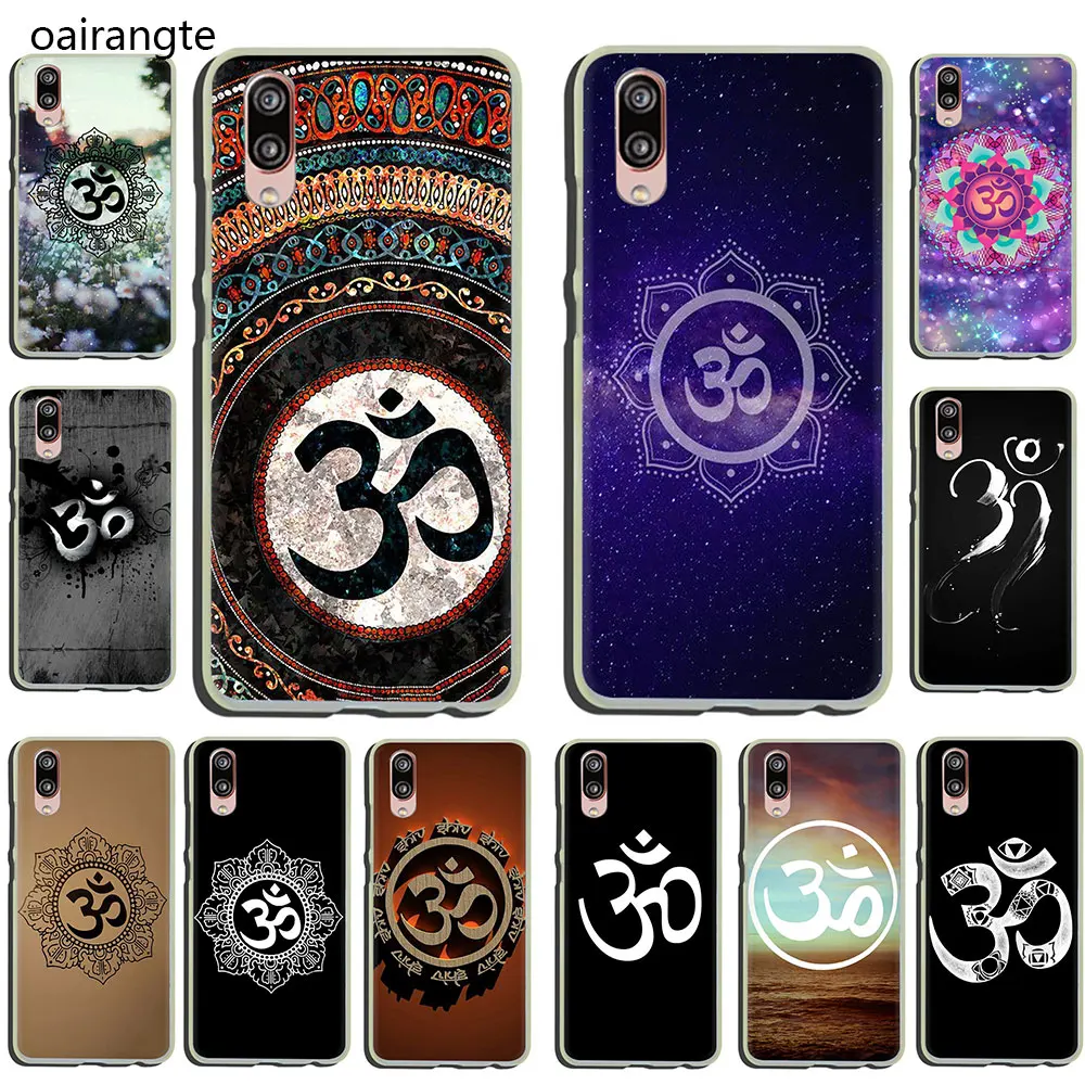 

Aum Om Yoga Hard Phone Case for Huawei P30 P20 P8 P9 P10 Plus Lite Mini 2015 2016 2017 Pro smart 2019