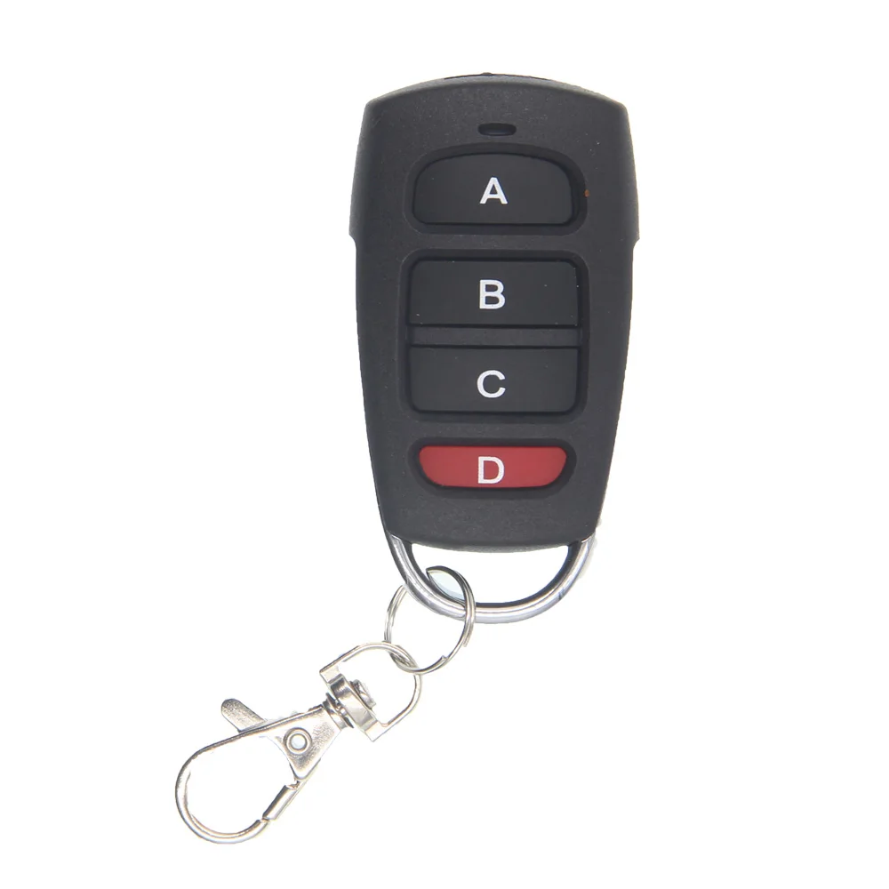 

A B C D Key 4 CH Channel 4CH RF Wireless Remote Transmitter Control,315/433.92 MHz