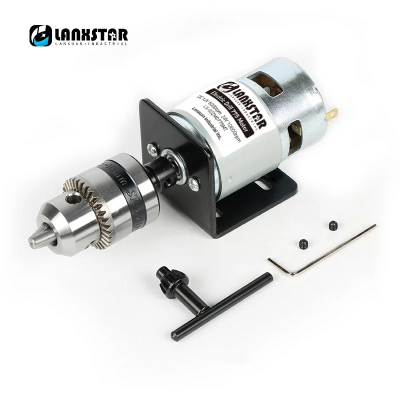 Lanxstar 775 Электродвигатель с высоким крутящим моментом 12 в пост. Тока 13000 ~ 15000