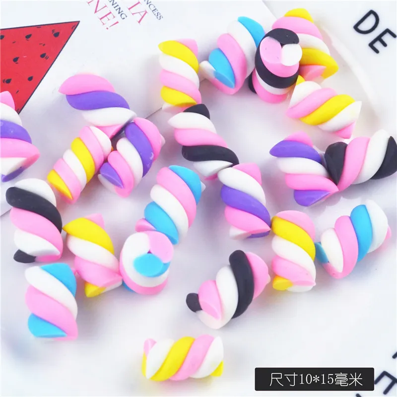 10 шт. ватные конфеты амулеты для слизи DIY полимер шарик наполнитель дополнение клейкие аксессуары игрушки Lizun моделирующий комплект глины для детей - Цвет: A