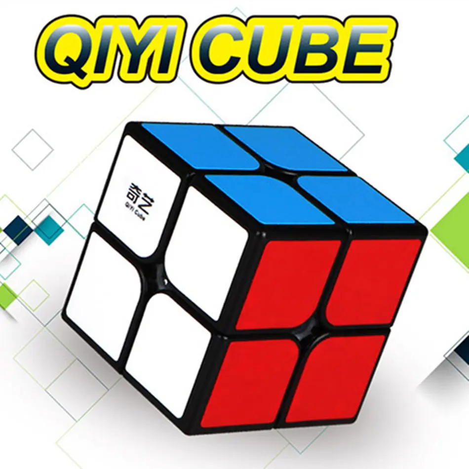 Qiyi 2x2 Cube Qidi 2x2x2 Magic 2Layers Speed Professional Puzzle Toys For Children Kids Gift Toy | Игрушки и хобби