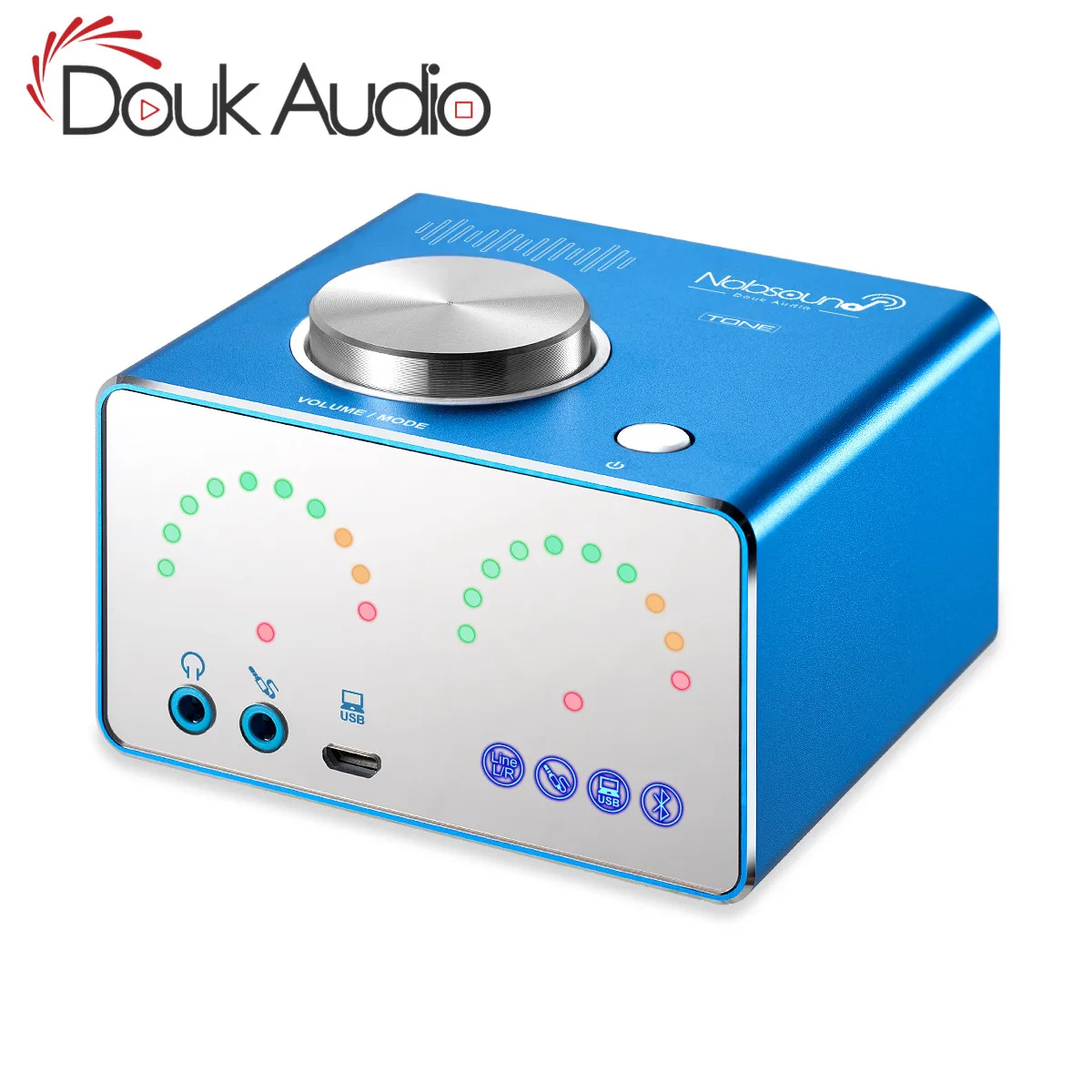

Douk Audio HiFi TPA3116 Digital Amplifiers Mini Bluetooth 4.2 Desktop Integrated Power Amp Stereo USB Sound Card Headphone Amp
