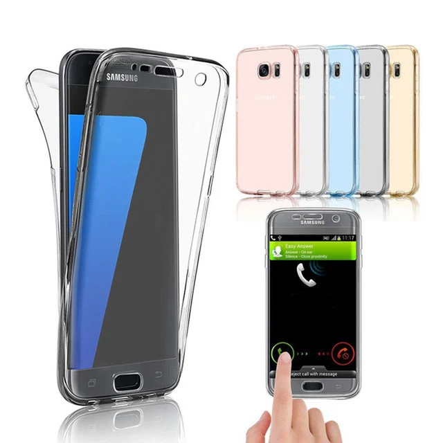 

Case For samsung Calaxy A3 A5 A7 J1 J3 J5 J7 2015 2016 2017 J4 J6 J8 A8 Plus 2018 360 Degree Full Silicon Soft Back Cover Casing