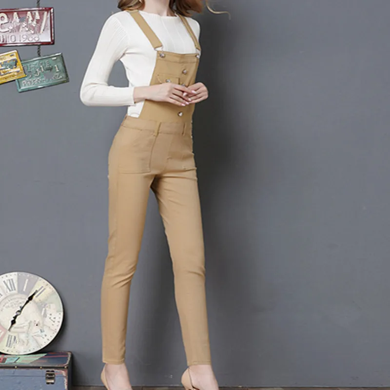 Plus Size 4XL 2018 Summer Fashion Women Slim Casual Denim Overalls Buttons Pencil Jeans Jumpsuit Plus Size 4XL 2018 Summer Fashion Women Slim Casual Denim Overalls Buttons Pencil Jeans Jumpsuit