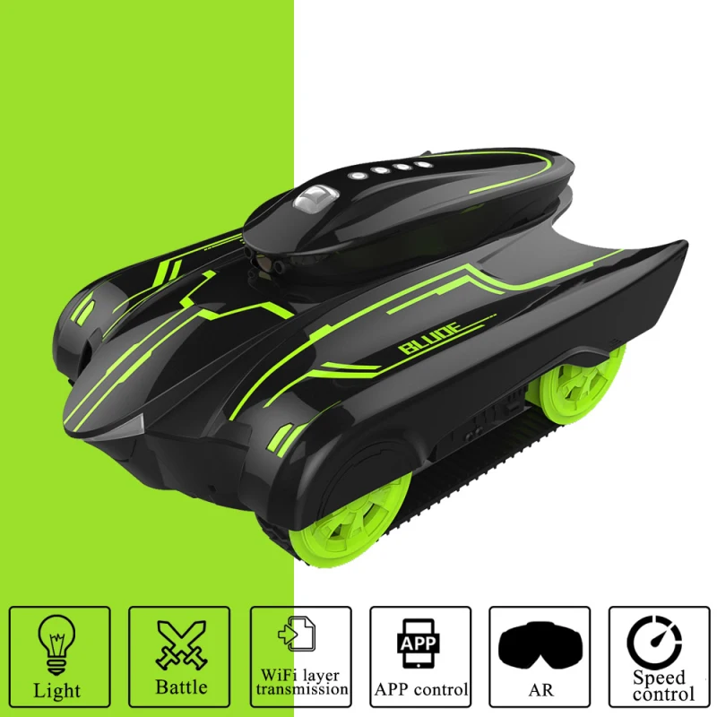 RC Tank Wifi Real Time Control Wireless AR Tanks VS Battle With Camera and Light Smart Phone App Control Tank Boy Toys