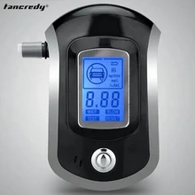 Tancredy Профессиональный цифровой алкотестер для дыхания Алкотестер с ЖК-дисплеем 5 мундштук AT6000 в автомобильных аксессуарах