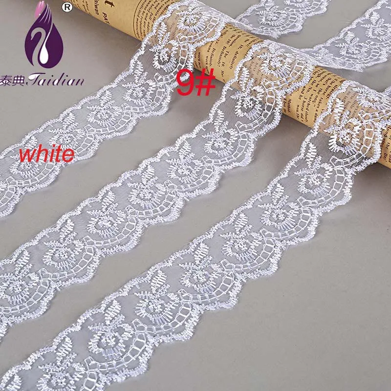 Online Buy Wholesale embroidered lace trim from China embroidered lace