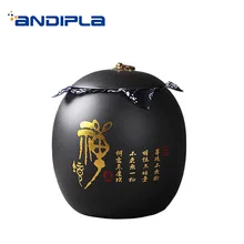 Винтажная емкость для хранения чая фиолетовая глина уплотнительные банки Китайский кунг-фу чайный сервиз аксессуары Tieguanyin Puer Beans канистра коробка украшения