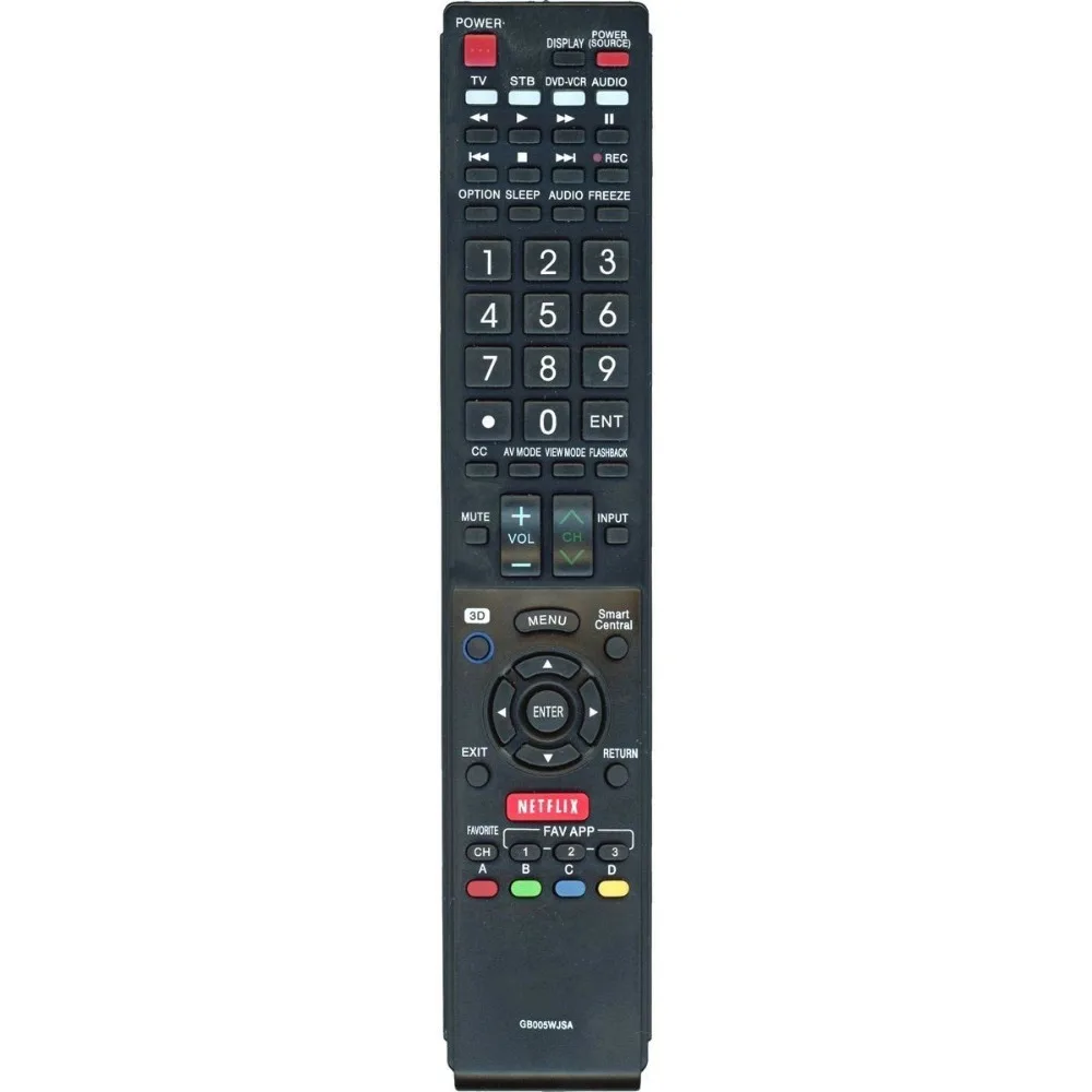 Новый GB005WJSA сменный пульт дистанционного управления для Sharp LCD TV AQUOS GB004WJSA GA935WJSA