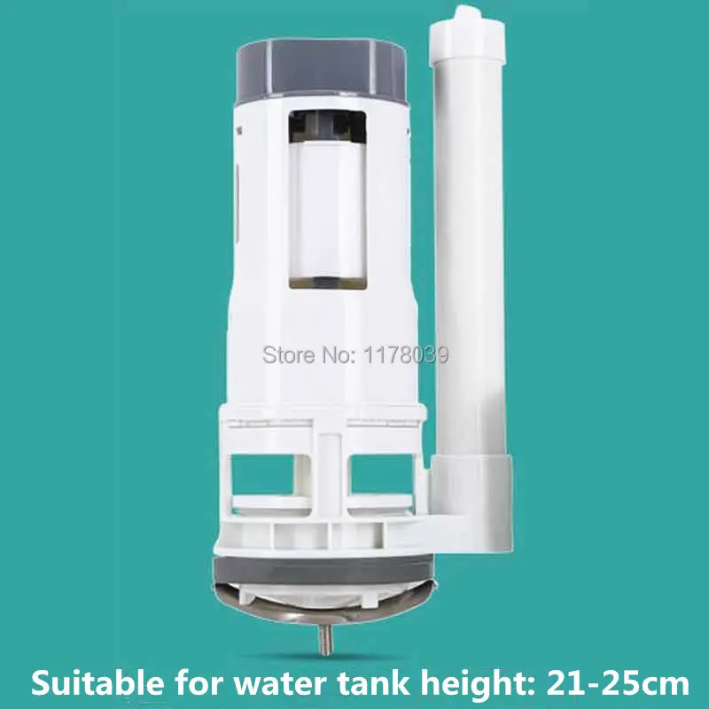 ABS Plastic Toilet drain valve,20cm One Piece Toilet Flush Valves