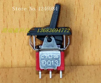 

[SA]P14 Single black tripod two tranches handle small toggle switch toggle switch Taiwan Deli Wei 3MS1 cranks Q13--50pcs/lot