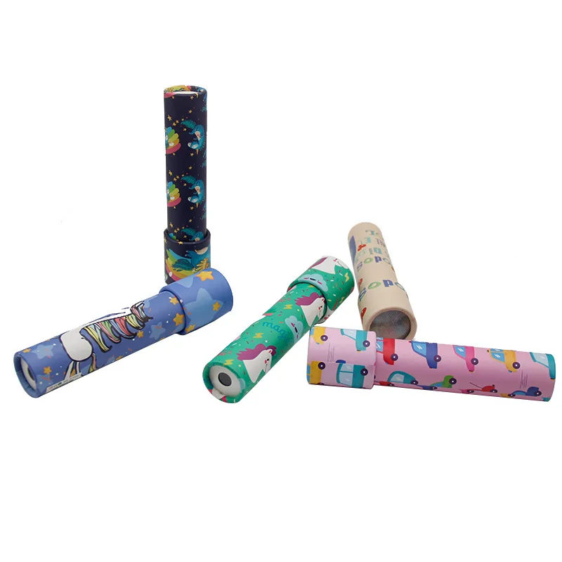 1Pcs 3D Cartoon Rotate Kaleidoscope Imaginative Colorful Toy Funny Education Classic Toys Gifts For Children Kids Baby