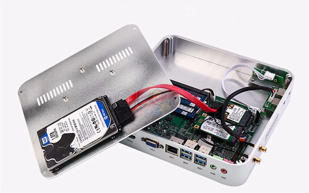 Настольный мини ПК 6GEN с Windows 10 Intel Nuc Core I3 6100U I5 6200U I7 6500U Barebone монопод ТВ приставка|tv