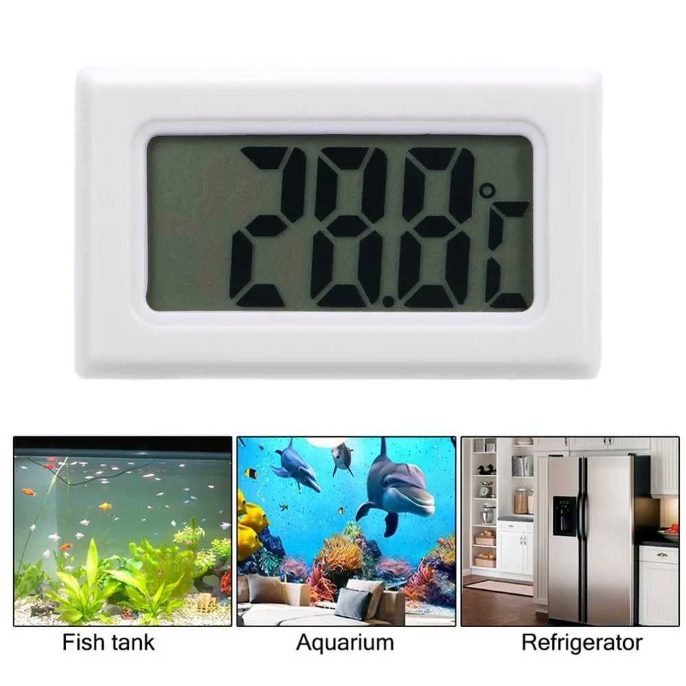 Mini Digital LCD Refrigerator Freezer Thermometer Temperature Meter